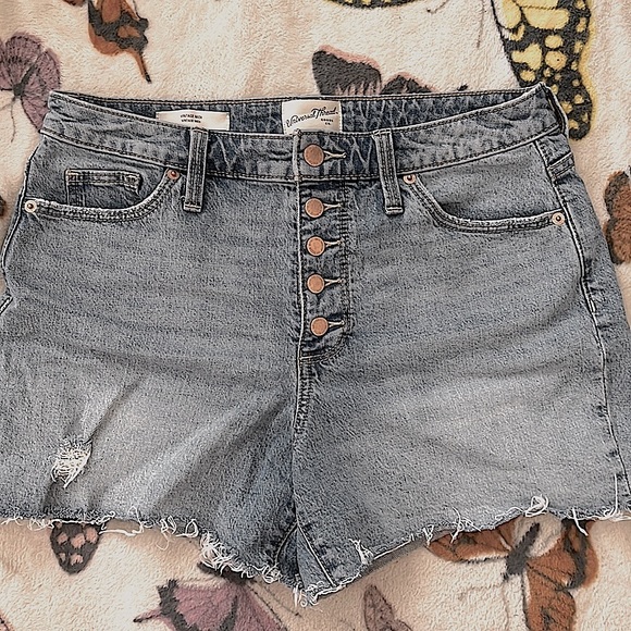 Universal Thread Pants - Universal Thread High Rise Distressed Shorts: Size 6